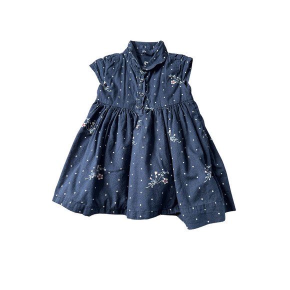 Gap Girls Navy Blue Dress size: 12-18 months - Picture 1 of 1